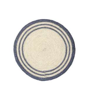 Round seagrass placemat