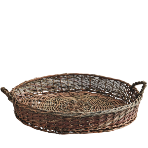 Willow tray w/ handles