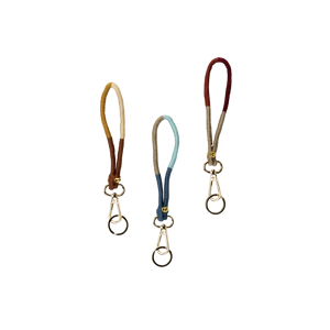 Handmade cotton keyring
