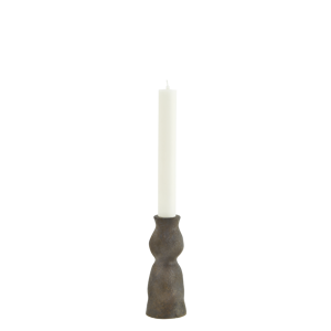 Stoneware candle holder