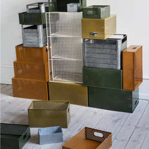 Iron storage boxes