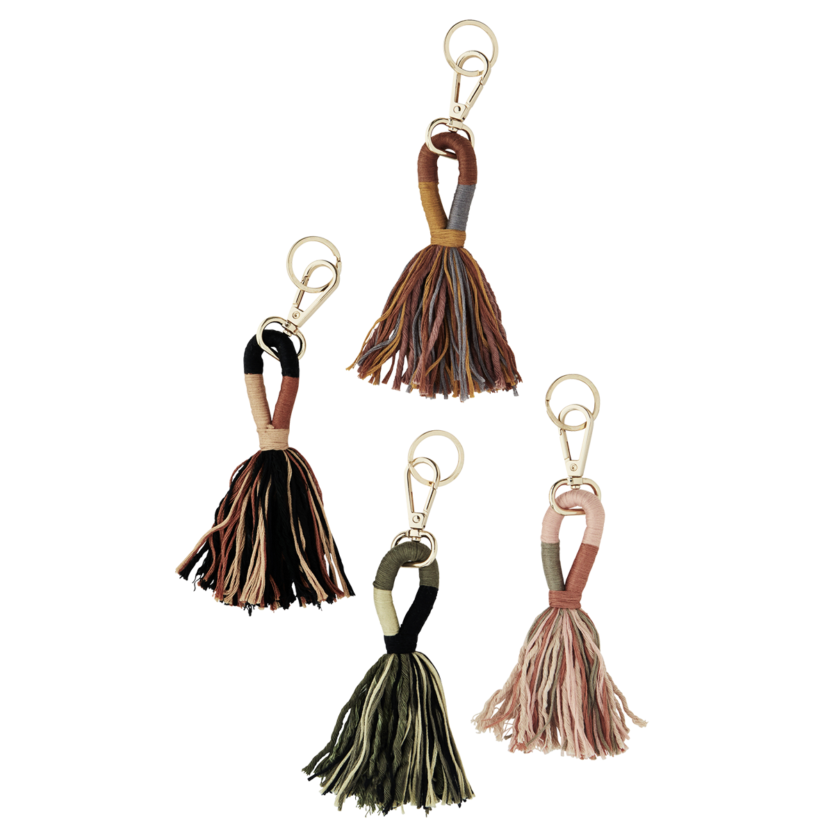 Key hanger w/ tassel Key hanger w/ tassel