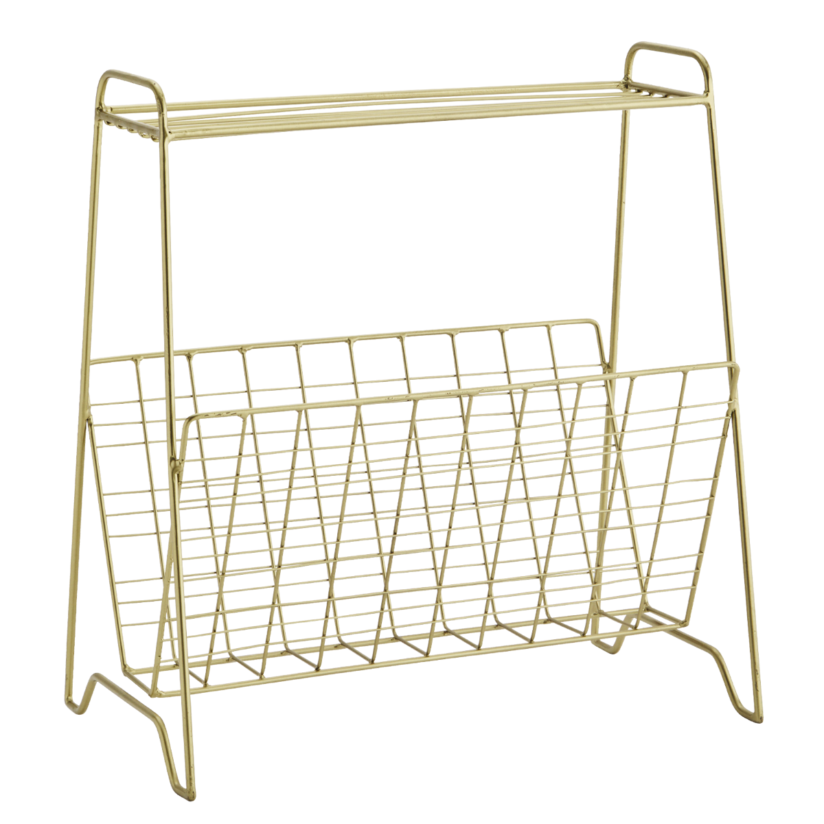 Iron magazine rack