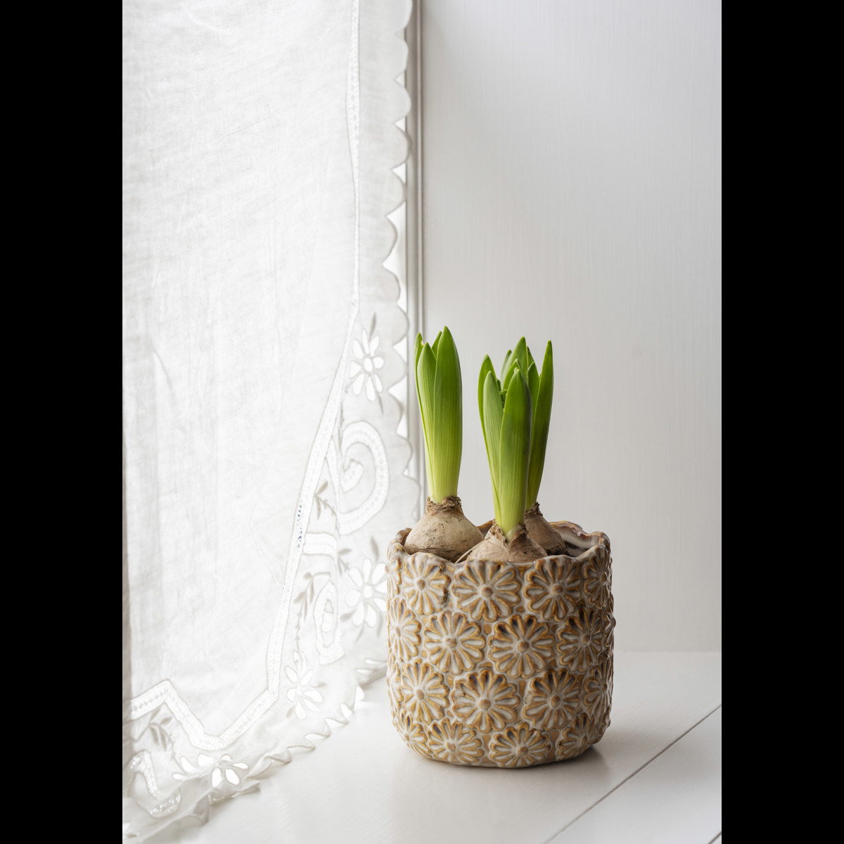 Stoneware flowerpots