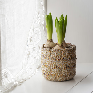 Stoneware flowerpots
