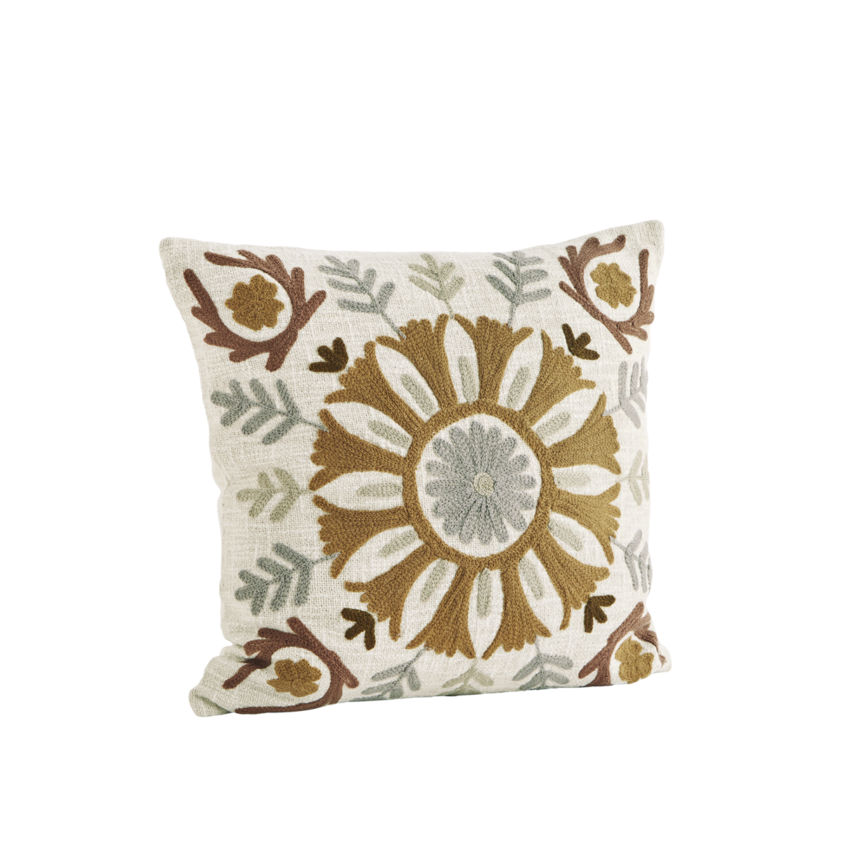 Suzani embroidered cushion cover