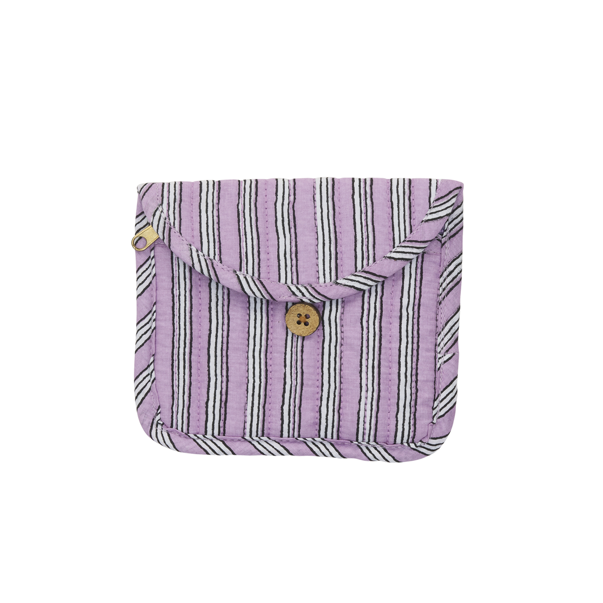 Quilted cotton purse