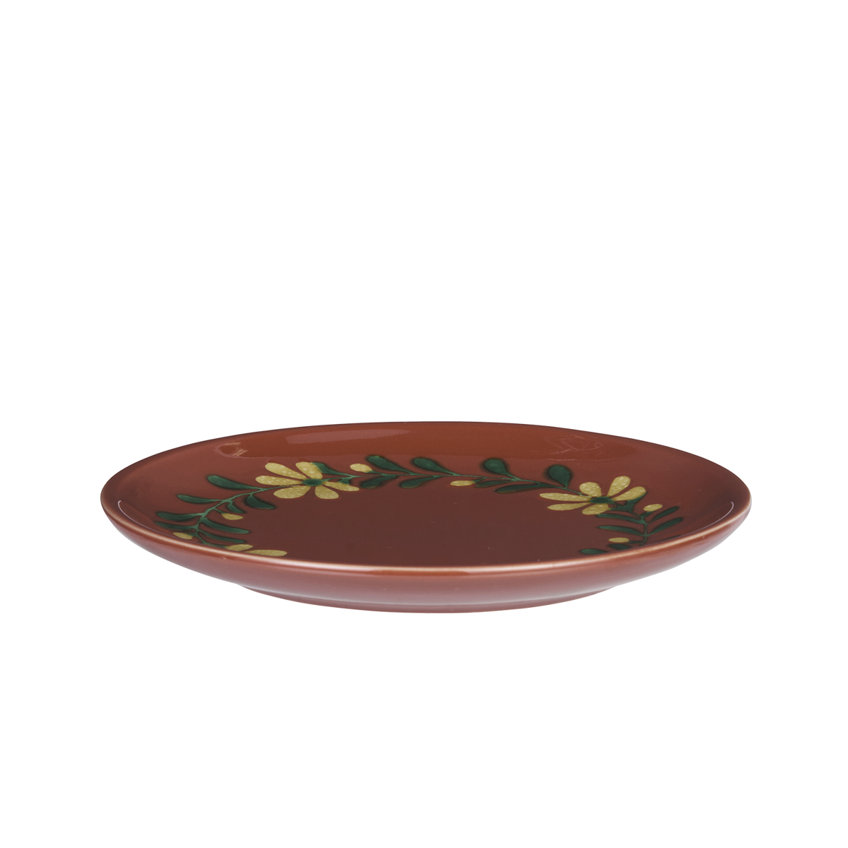Hand-painted lunch plate