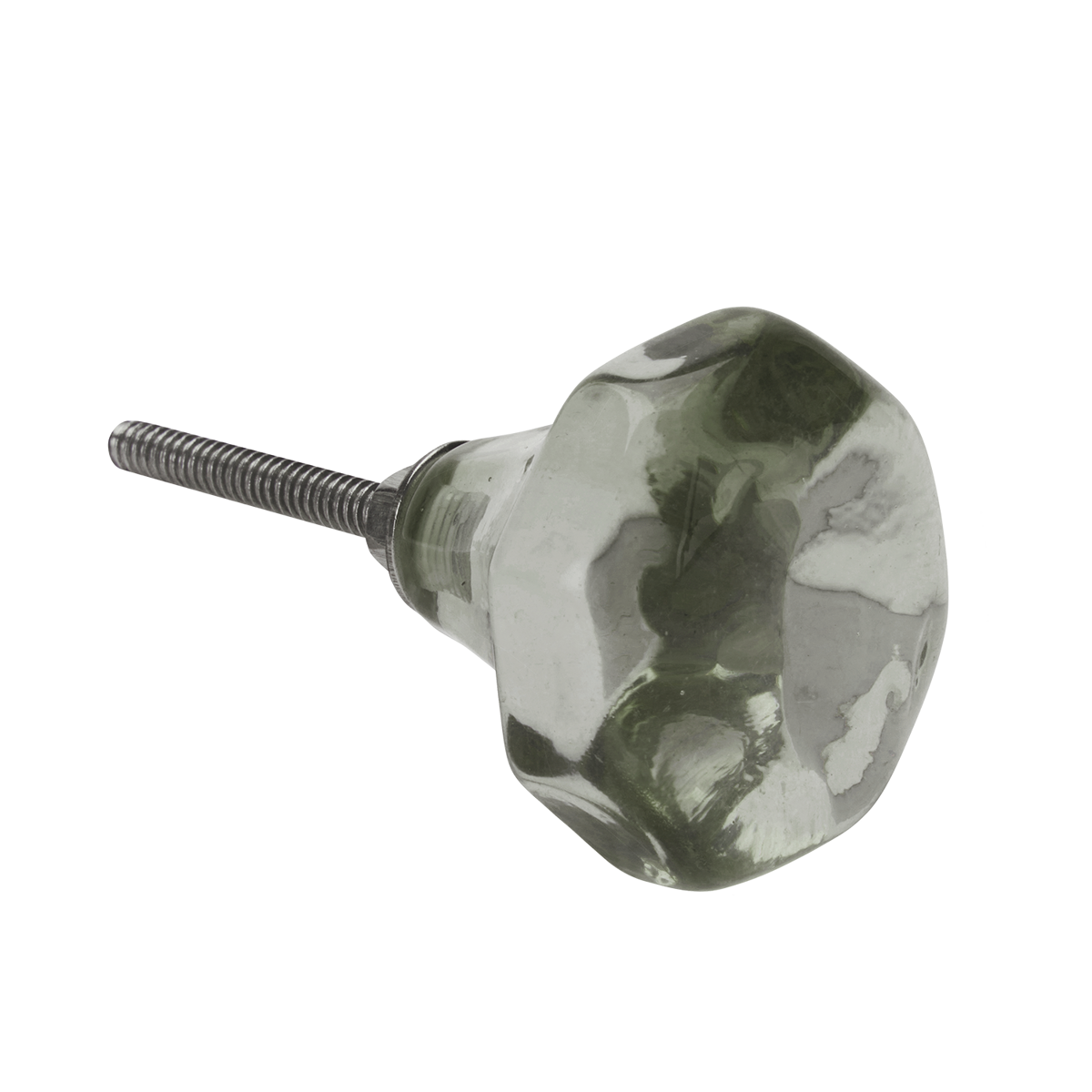 Glass doorknob