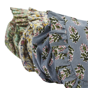 Printed cotton pouch