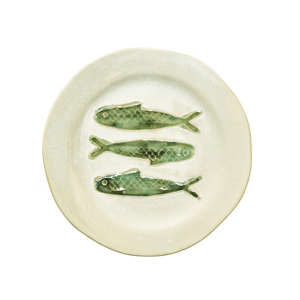 Stoneware lunch plate