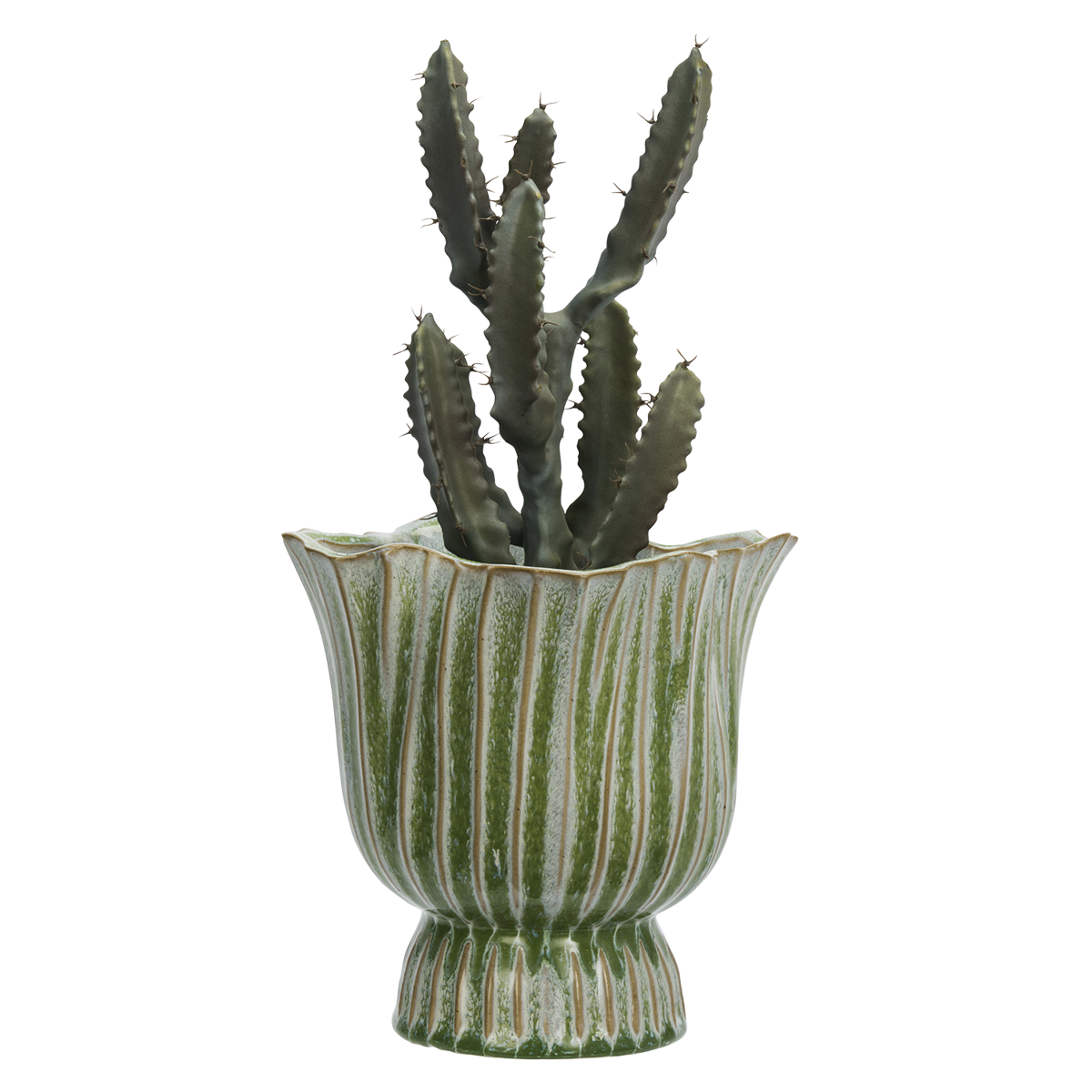 Stoneware flower pot