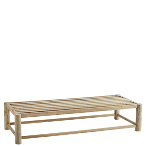 Wooden bench