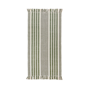 Striped cotton runner