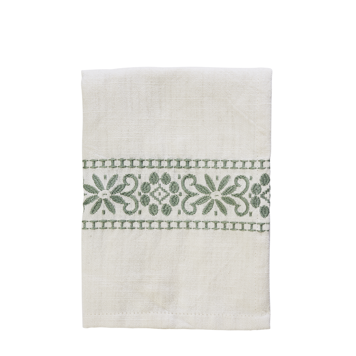 Embroidered kitchen towel