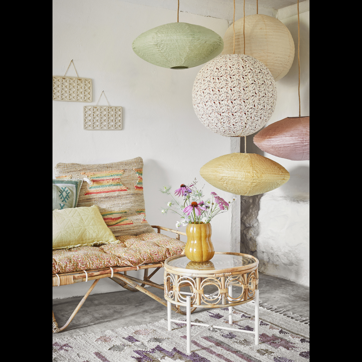 Bamboo coffee table