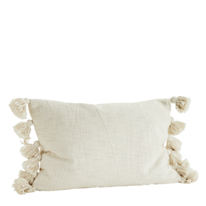 Cushion cover w/ tassels