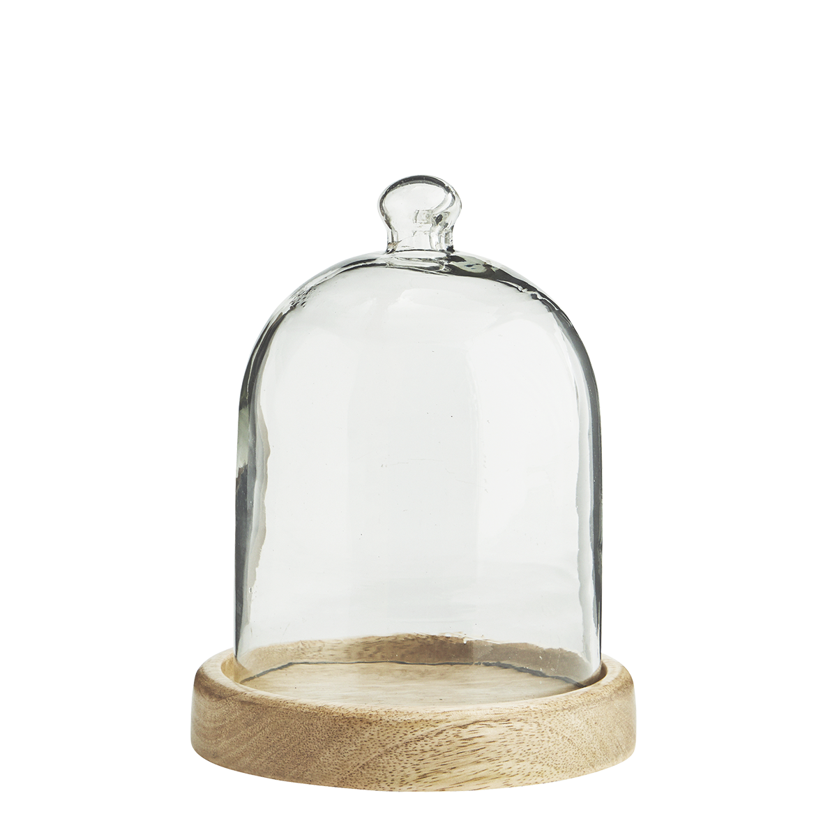 Glass cover w/ wooden base Glass cover w/ wooden base