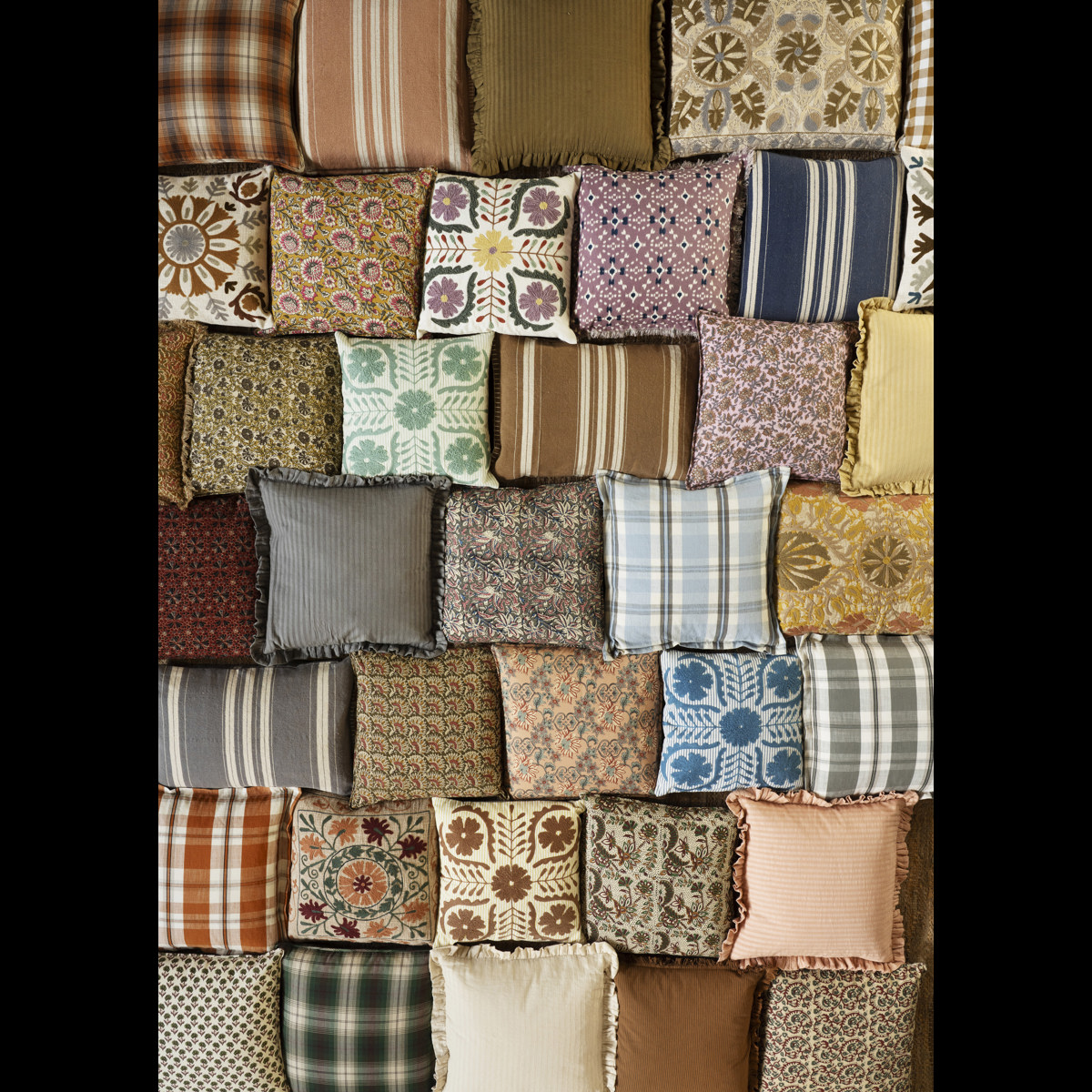 Printed cushion cover