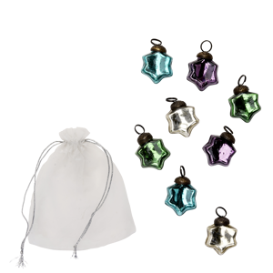 Hanging glass stars