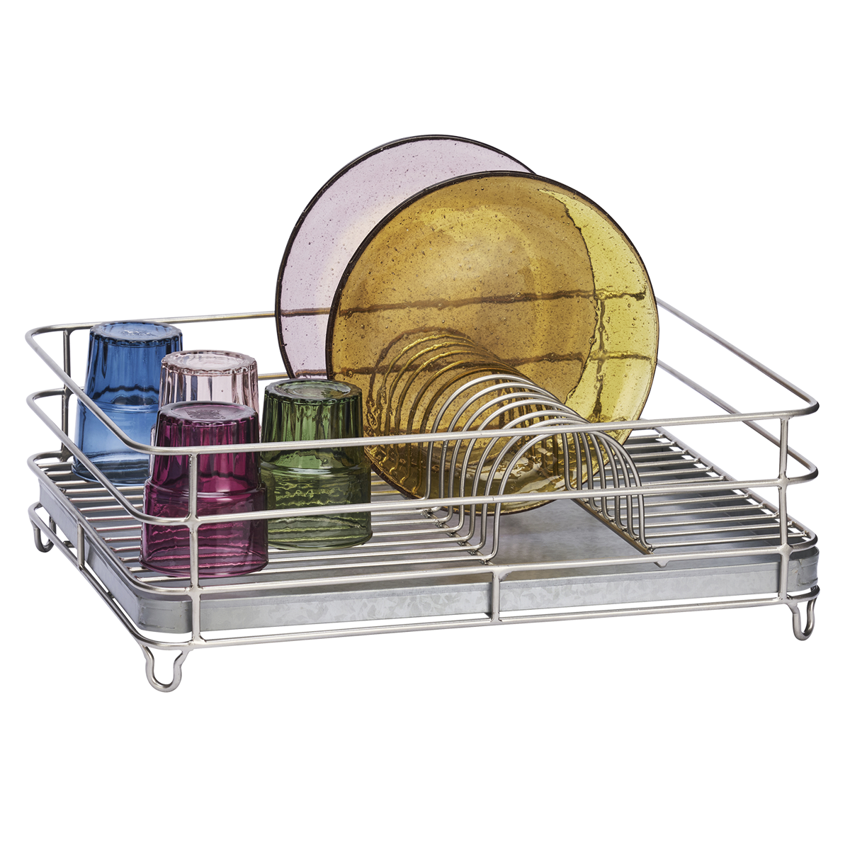 Iron dish rack