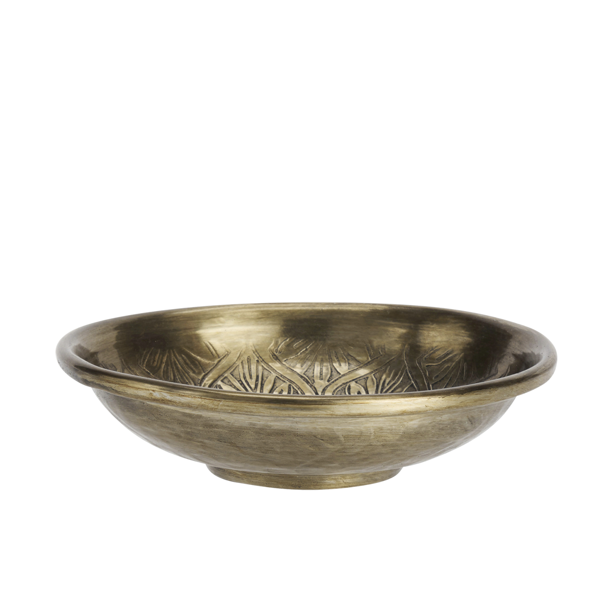 Embossed aluminium bowl