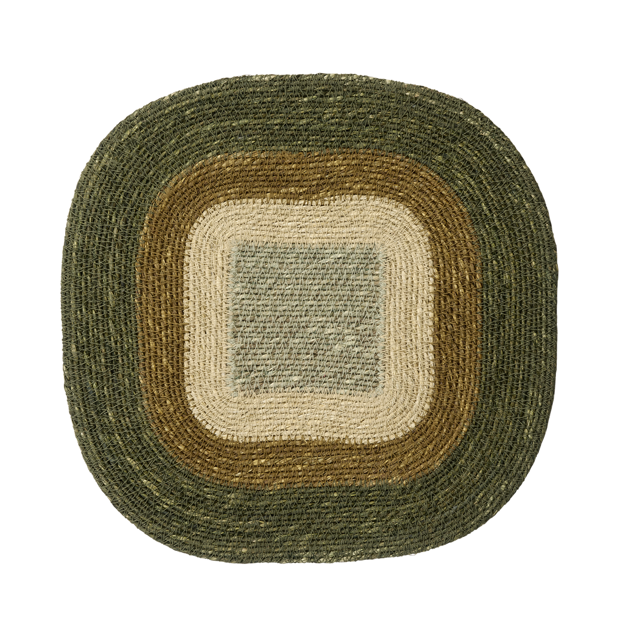 Square seagrass placemat