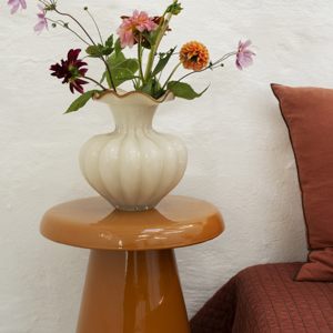 Enamel side table