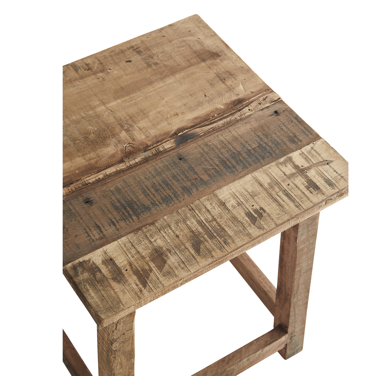 Recycled wooden stool