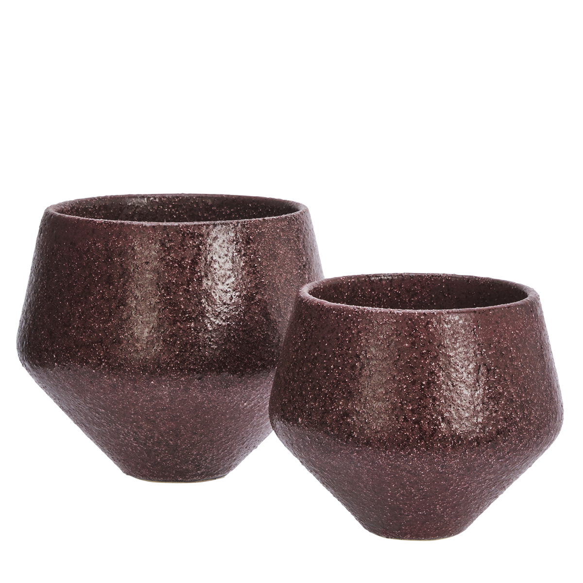 Stoneware flower pot