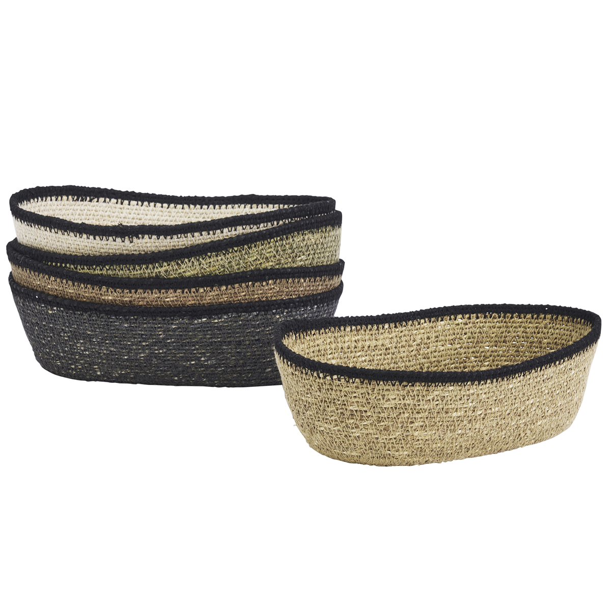 Oval seagrass basket