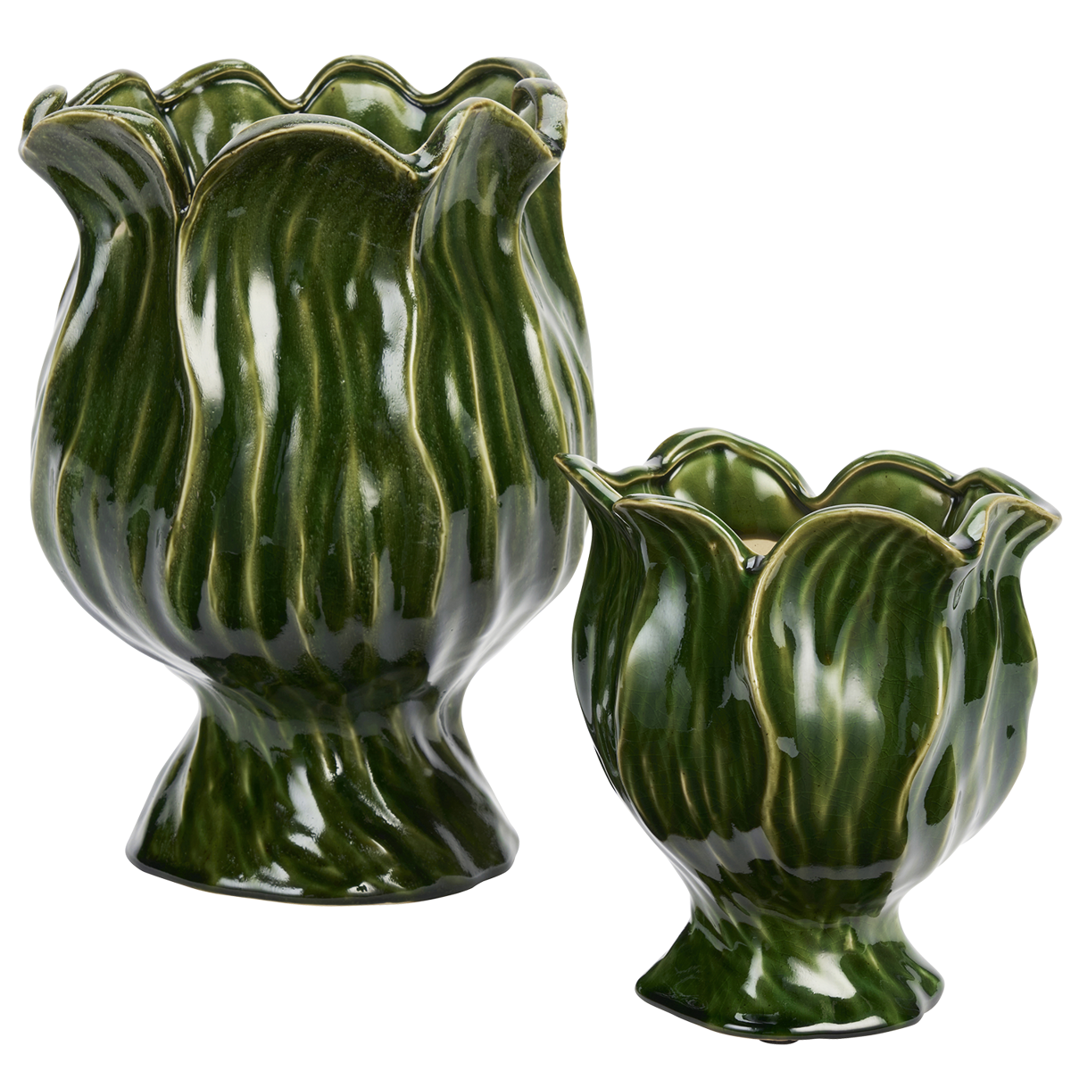 Stoneware flowerpot