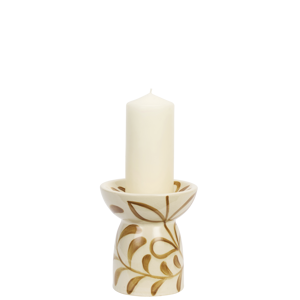 Hand-painted candle holder
