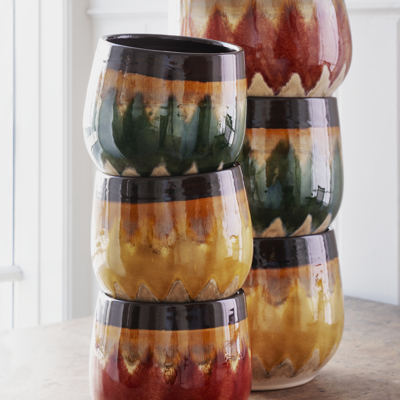 Elegant Stoneware Flower Pots for Modern Homes