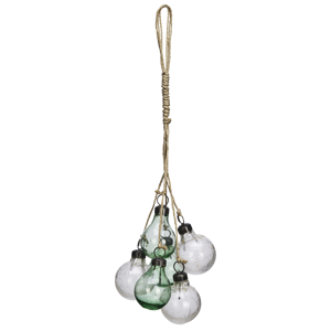 Recycled glass bunch