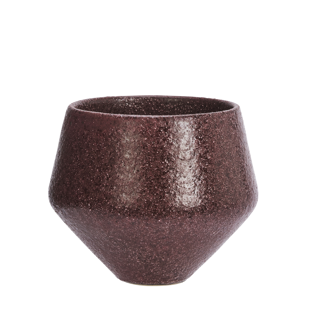 Stoneware flower pot