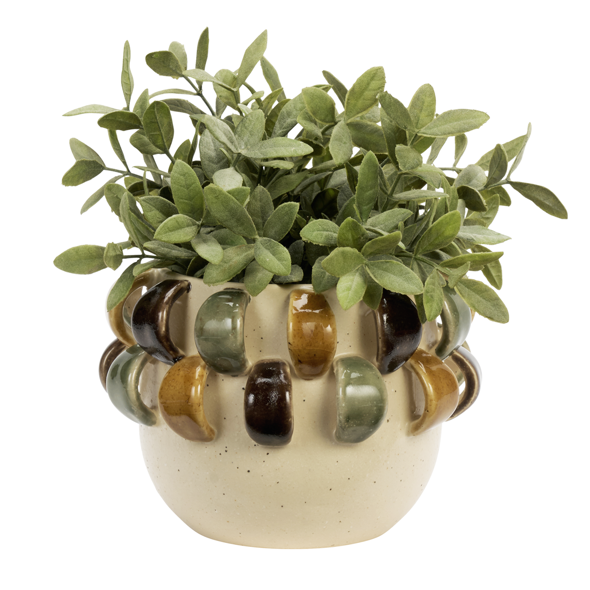 Stoneware flowerpot