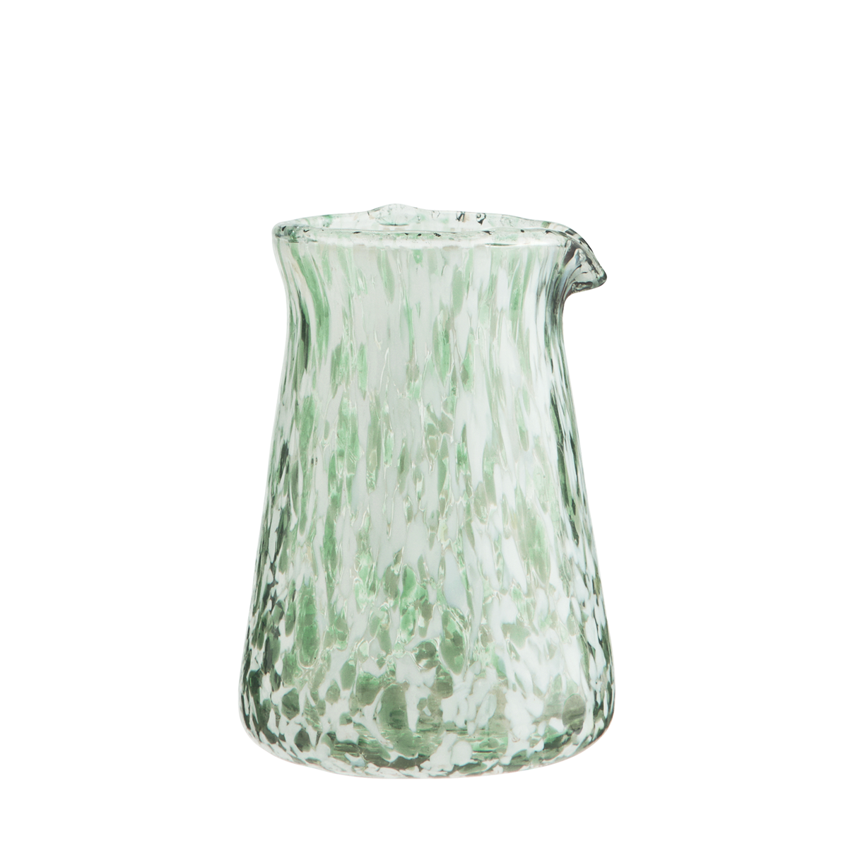 Glass milk jug