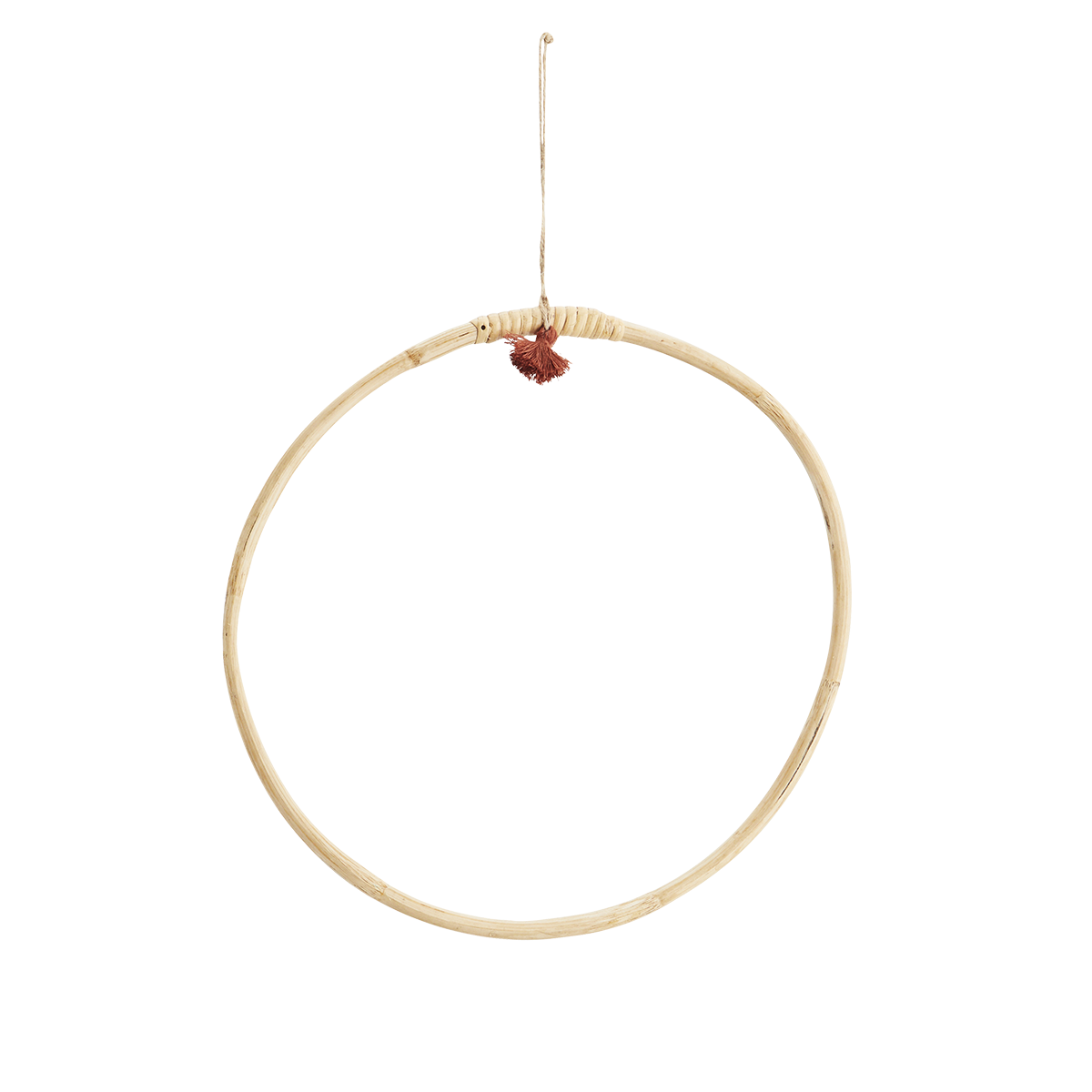 Hanging bamboo ring