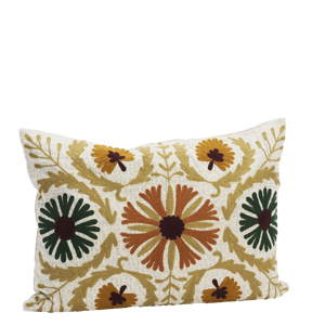 Suzani embroidered cushion cover