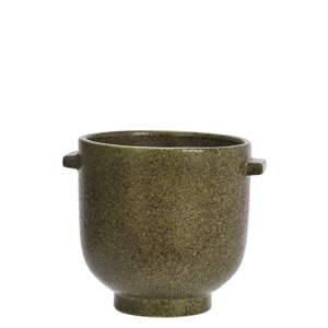 Stoneware flower pot