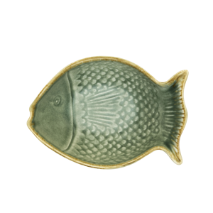 Stoneware fish bowl