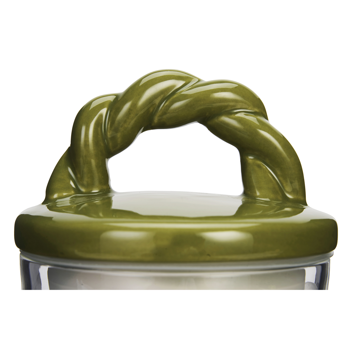 Glass jar w/ ceramic lid