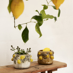 Recycled wooden console table