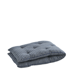 Checked woven cotton mattress