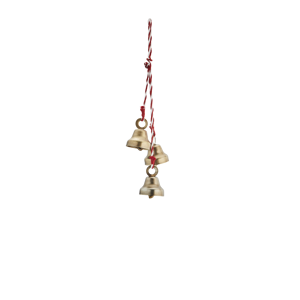 Hanging christmas bells