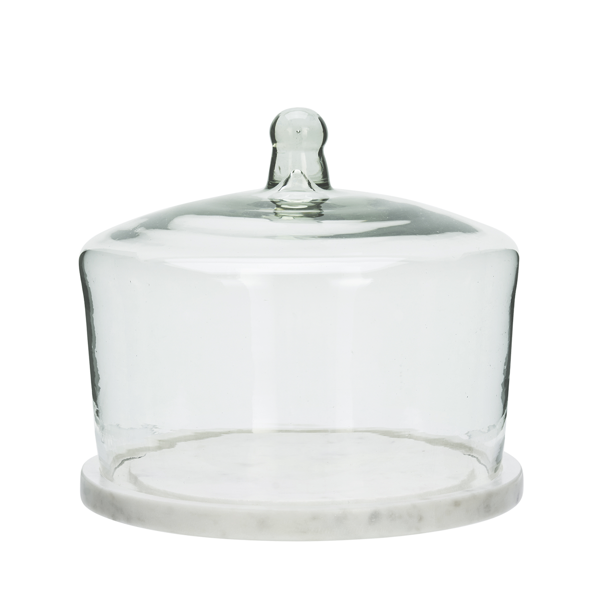 Glass clotch w/ marble Glass clotch w/ marble