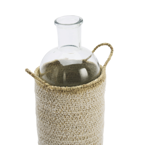 Seagrass bottle holder