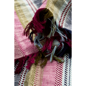 Striped hammam towel