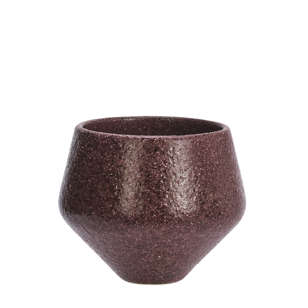 Stoneware flower pot